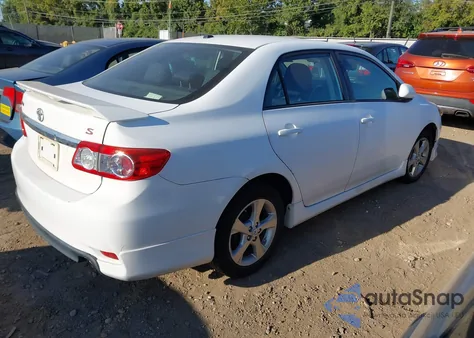 2012 Toyota Corolla S from USA, damaged, VIN 2T1BU4EEXCC912069